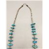 Image 3 : Vintage Turquoise and Shell Necklace
