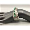Image 7 : Sterling Silver and Malachite bracelet