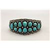 Image 1 : 18 Stone Turquoise Cluster Style Bracelet