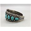 Image 5 : 18 Stone Turquoise Cluster Style Bracelet