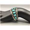 Image 8 : 18 Stone Turquoise Cluster Style Bracelet