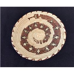 Very Fine Miniature Polychrome Basket