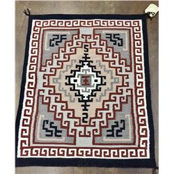 Two Grey Hills Navajo Textile