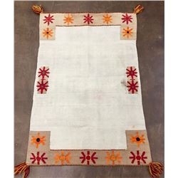 Double Navajo Saddle Blanket with Tassels