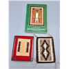 Image 1 : Two Mini Rugs with Case, Indian Blankets and Makers Book