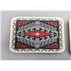 Image 2 : Two Finely Beaded Belt Buckles