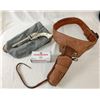 Image 1 : .357 Single Action Nickel Plated Pistol with Holster