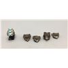 Image 1 : Group of Five Vintage Rings