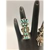 Image 2 : Two Vintage Kachina Themed Rings