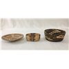 Image 1 : Group of Three Smaller Pima Baskets