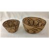 Image 2 : Group of Two Vintage Pima Baskets