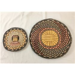 Two Hopi Wicker Baskets
