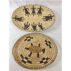 Two Figural Tohono O’Odham Baskets