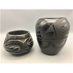 Two Santa Clara Pots