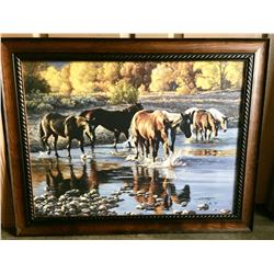 Coming in at Sundown, Tim Cox Canvas Transfer