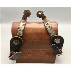 Pair of Ladies Spurs with Horseheads