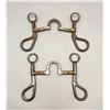 Image 5 : Two Short Shank Snaffle Bits With Ports