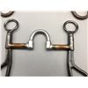 Image 7 : Two Short Shank Snaffle Bits With Ports