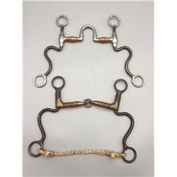 Two Cowboy Snaffle Bits