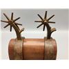 Image 2 : Large Pair of Cowboy Spurs with Chap Guard
