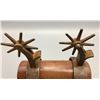 Image 3 : Large Pair of Cowboy Spurs with Chap Guard
