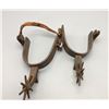 Image 9 : Large Pair of Cowboy Spurs with Chap Guard