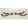 Image 2 : Copper and Silver Double Mounted Overlay Spurs