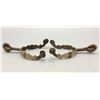 Image 3 : Copper and Silver Double Mounted Overlay Spurs