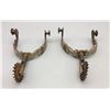 Image 6 : Copper and Silver Double Mounted Overlay Spurs