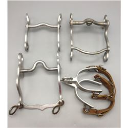 Group of Crockett Bits and Spurs