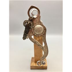 Vintage Salinas Port Bit with Silver Inlay