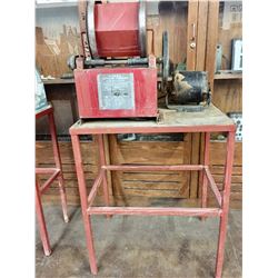 Large Sears Lapidary Tumbler with Stand