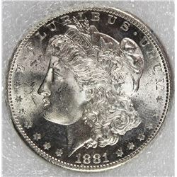 1881-S MORGAN SILVER DOLLAR