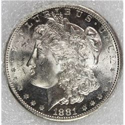 1881-S MORGAN SILVER DOLLAR