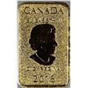 Image 1 : 2016 CANADA 1/10 OZ GOLD BAR