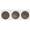 Image 1 : 1854, 1838, AND 1837 U.S. LARGE CENTS