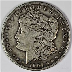 1904-S MORGAN SILVER DOLLAR