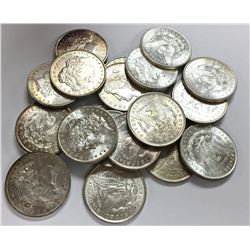 ROLL OF 20 PCS. PRE-1921 MORGAN SILVER DOLLARS