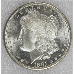 1881-S MORGAN SILVER DOLLAR