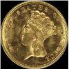 Image 1 : 1874 $3.00 GOLD