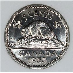 1955 CANADA NICKEL