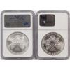 Image 2 : 1991 AND 2005 AMERICAN SILVER EAGLES