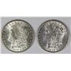 Image 1 : 1902-O AND 1900 MORGAN SILVER DOLLARS