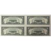 Image 2 : FOUR 1993 $5.00 FEDERAL RESERVE STAR NOTES: