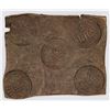 Image 1 : RARE! SWEDEN 1/2 DALER PLATE MONEY 1742
