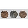 Image 1 : 1852, 1853, AND 1826 U.S. LARGE CENTS