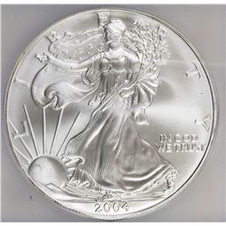 2004 AMERICAN SILVER EAGLE