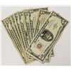 Image 1 : (10) $5.00 RED SEAL U.S. NOTES