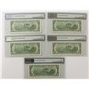 Image 2 : (5) 2003 A $2.00 FEDERAL RESERVE NOTES