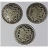 Image 1 : (3) MORGAN SILVER DOLLARS